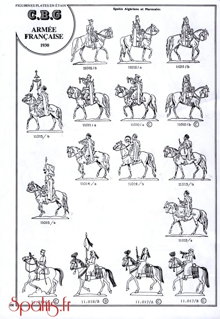 Figurines CBG Mignot: les plat d'étain